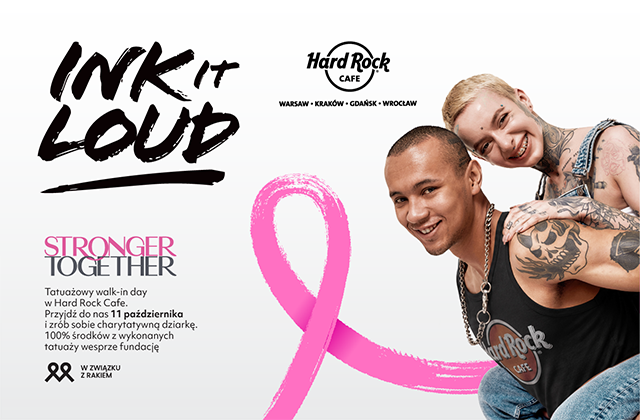 INK IT LOUD | Charytatywny TATTOO WALK-IN DAY