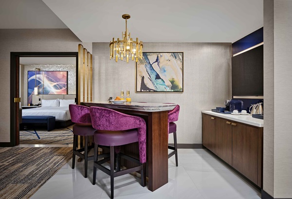 Gold Suite Bar area